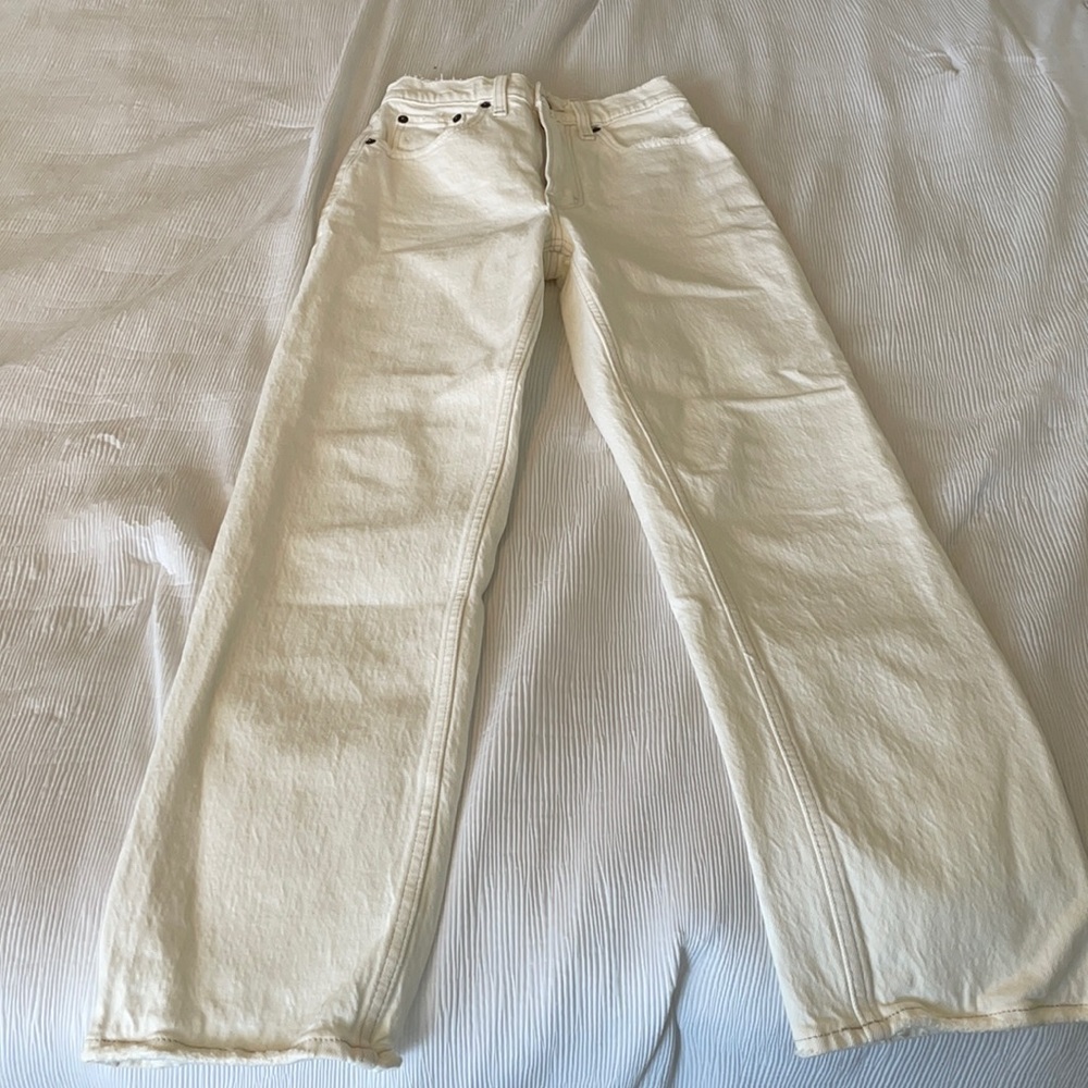 Abercrombie & Fitch White Jeans